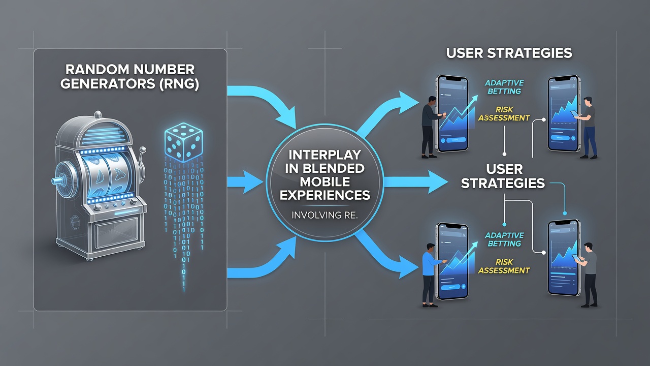 Close-up of user interface displaying RNG-certified results alongside strategy tracking tools in a blended mobile gaming app