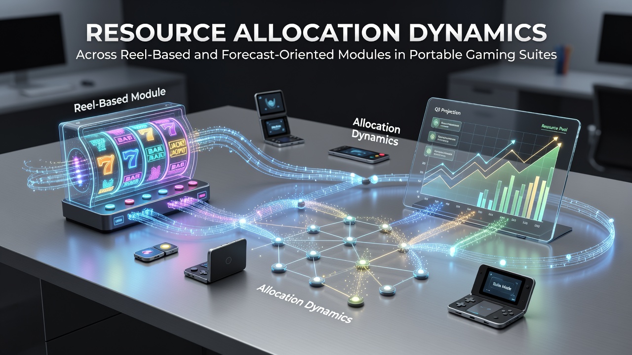 Visualization of resource distribution between reel mechanics and predictive analytics in mobile gaming applications